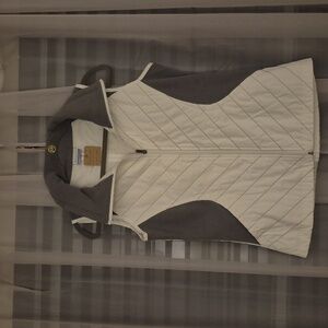 Columbia White and Grey womens vest Size Small